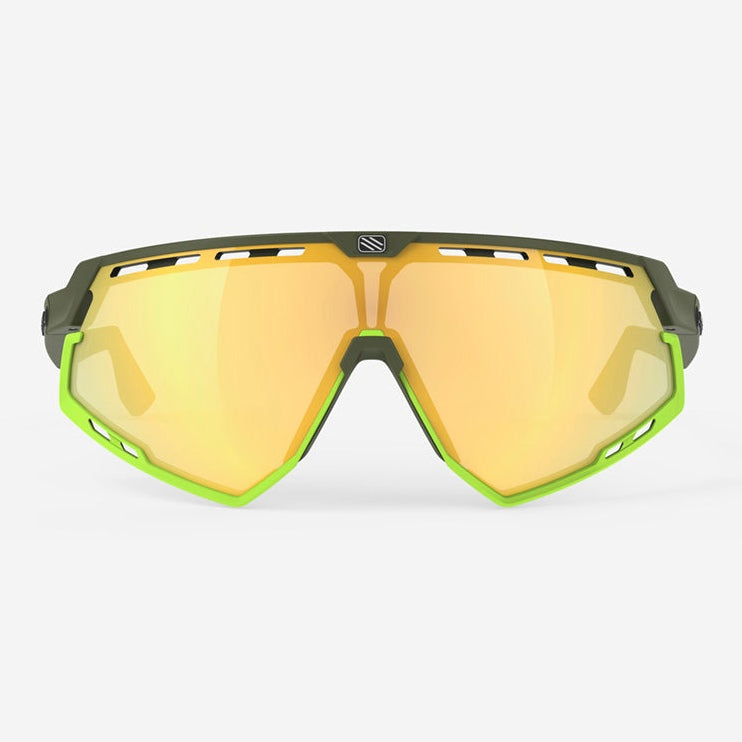 Occhiali Rudy Defender - Olive Matte Multilaser Yellow - C