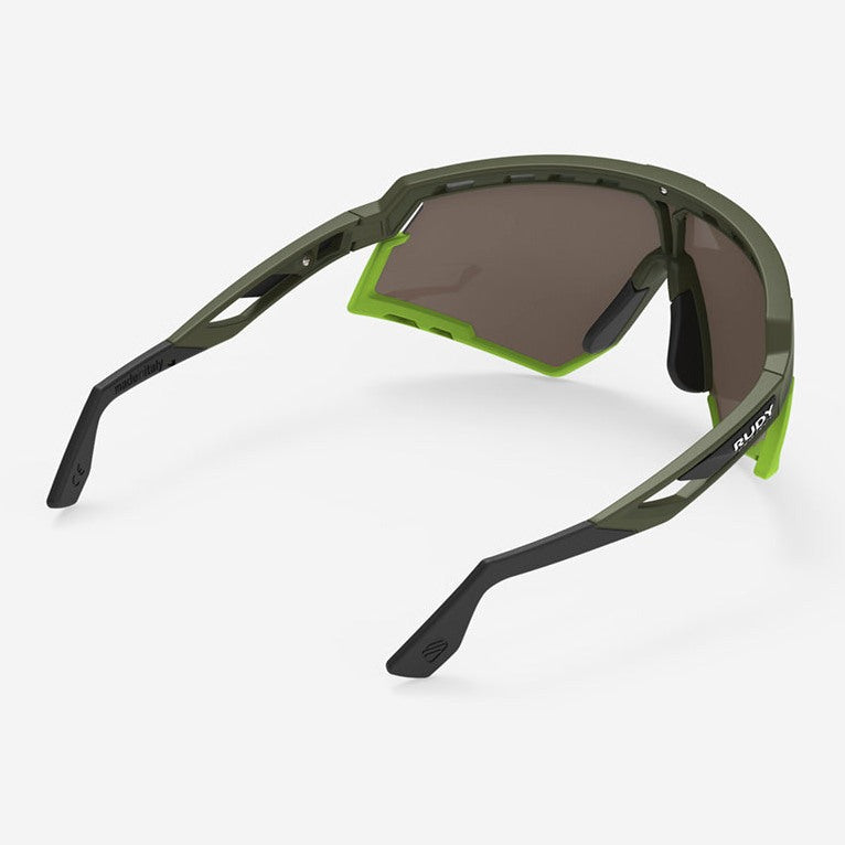 Occhiali Rudy Defender - Olive Matte Multilaser Yellow - F