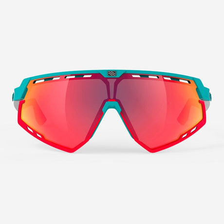 Occhiali Rudy Defender - Emerald White Matte Multilaser Red - F