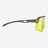 Occhiali Rudy Project Kelion - Olive Matte Multilaser Yellow - L