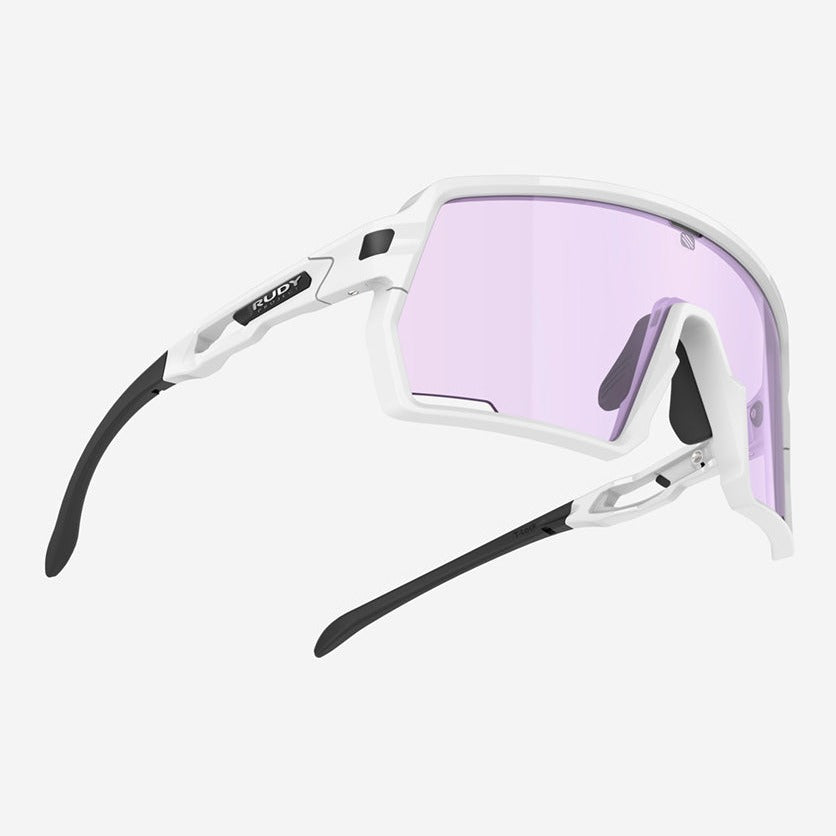 Occhiali Rudy Project Kelion - White Gloss ImpactX2 Laser Purple - C
