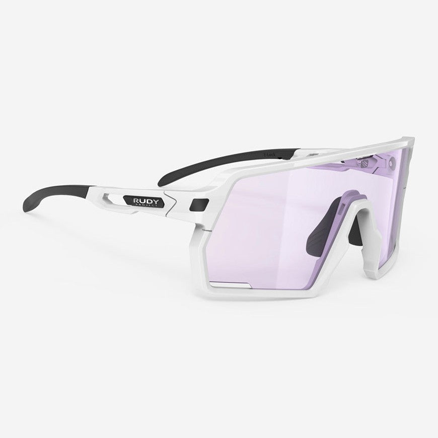 Occhiali Rudy Project Kelion - White Gloss ImpactX2 Laser Purple - A