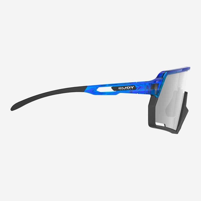 Occhiali Rudy Project Kelion - Crystal Blue ImpactX2 Laser Black - L