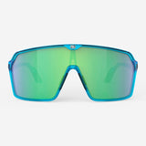 Occhiali Rudy Spinshield - Crystal Azur Multilaser Green - D