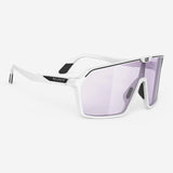 Occhiali Rudy Spinshield - White Matte ImpactX2 Laser Purple - O