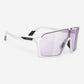 Gafas Rudy Project Spinshield - Blanco Mate ImpactX2 Láser Púrpura