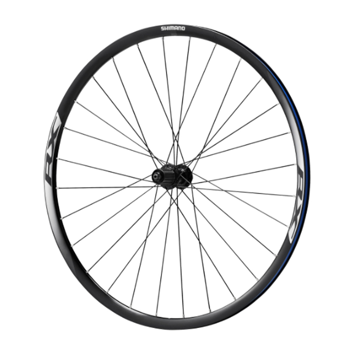 Ruota Shimano WH-RX010-CL-R posteriore - Nero - D