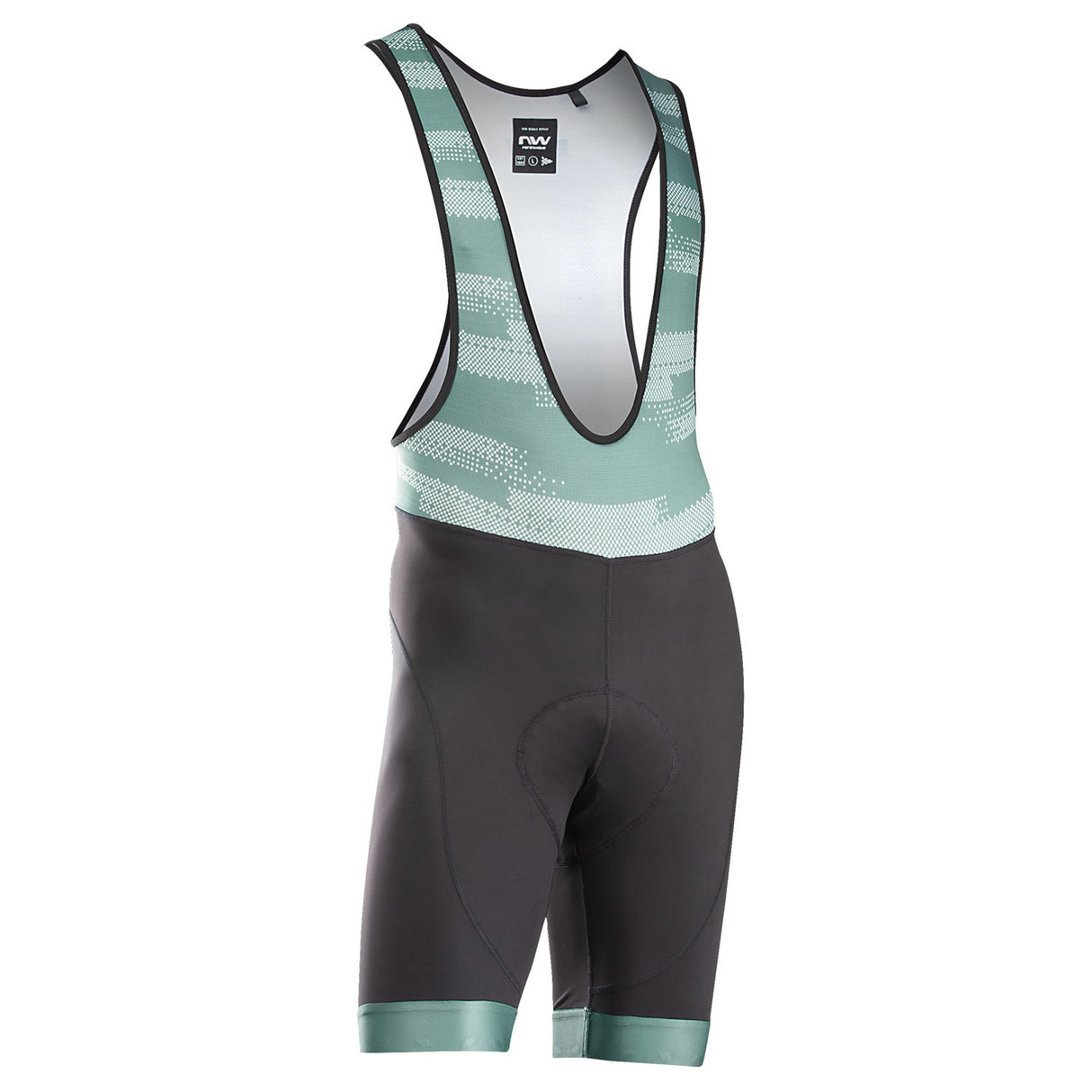 Salopette Northwave Active Evo - Nero verde - I