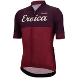 Maglia in lana Eroica Luce - Bordeaux - P