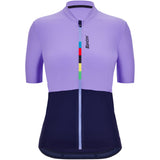 Maglia donna Santini UCI Official Riga - Viola - A