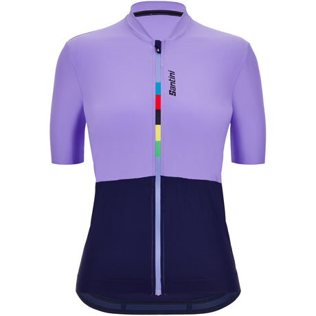 Maglia donna Santini UCI Official Riga - Viola - A