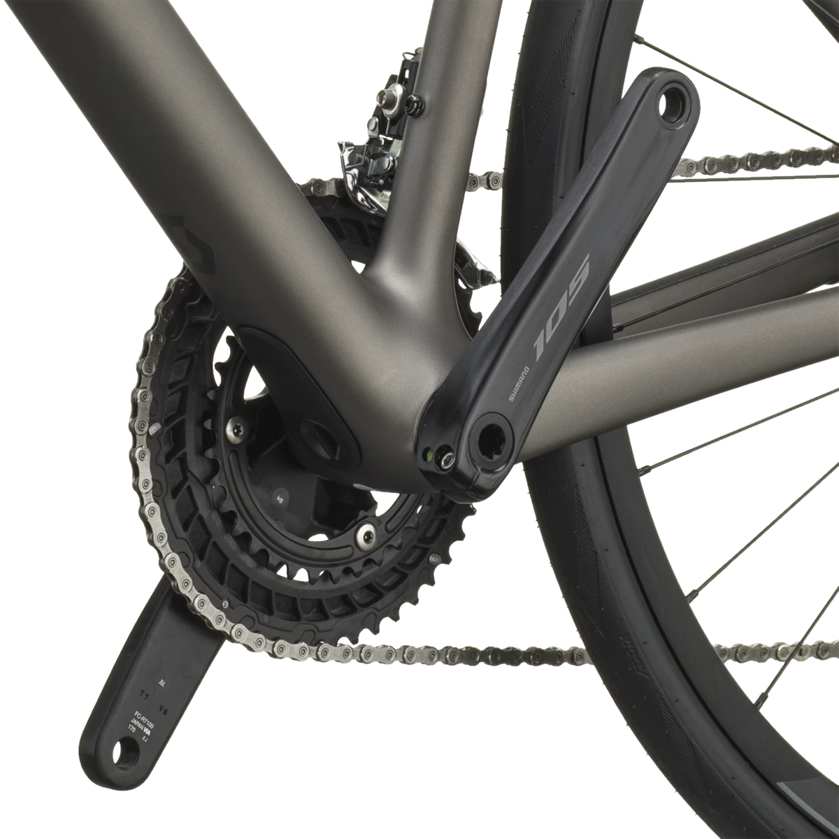 Scott Addict 50 - Gris mat