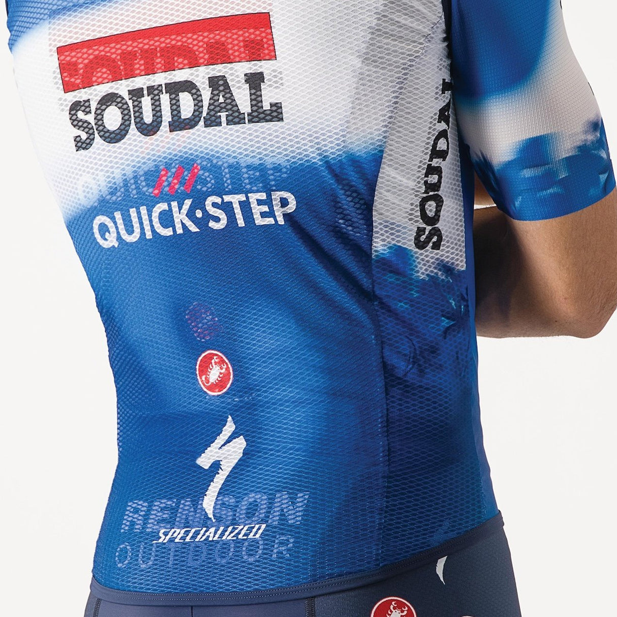 Gilet Castelli Soudal Quick-Step 2024 Pro Light Wind - G