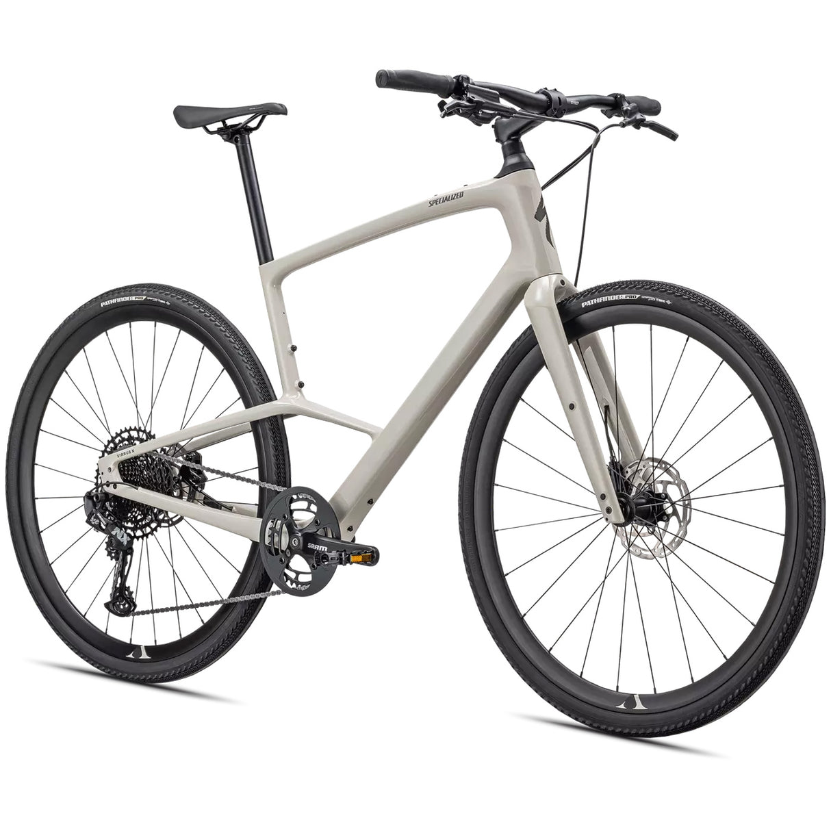Specialized Sirrus X 5.0 Carbon - Bianco - E