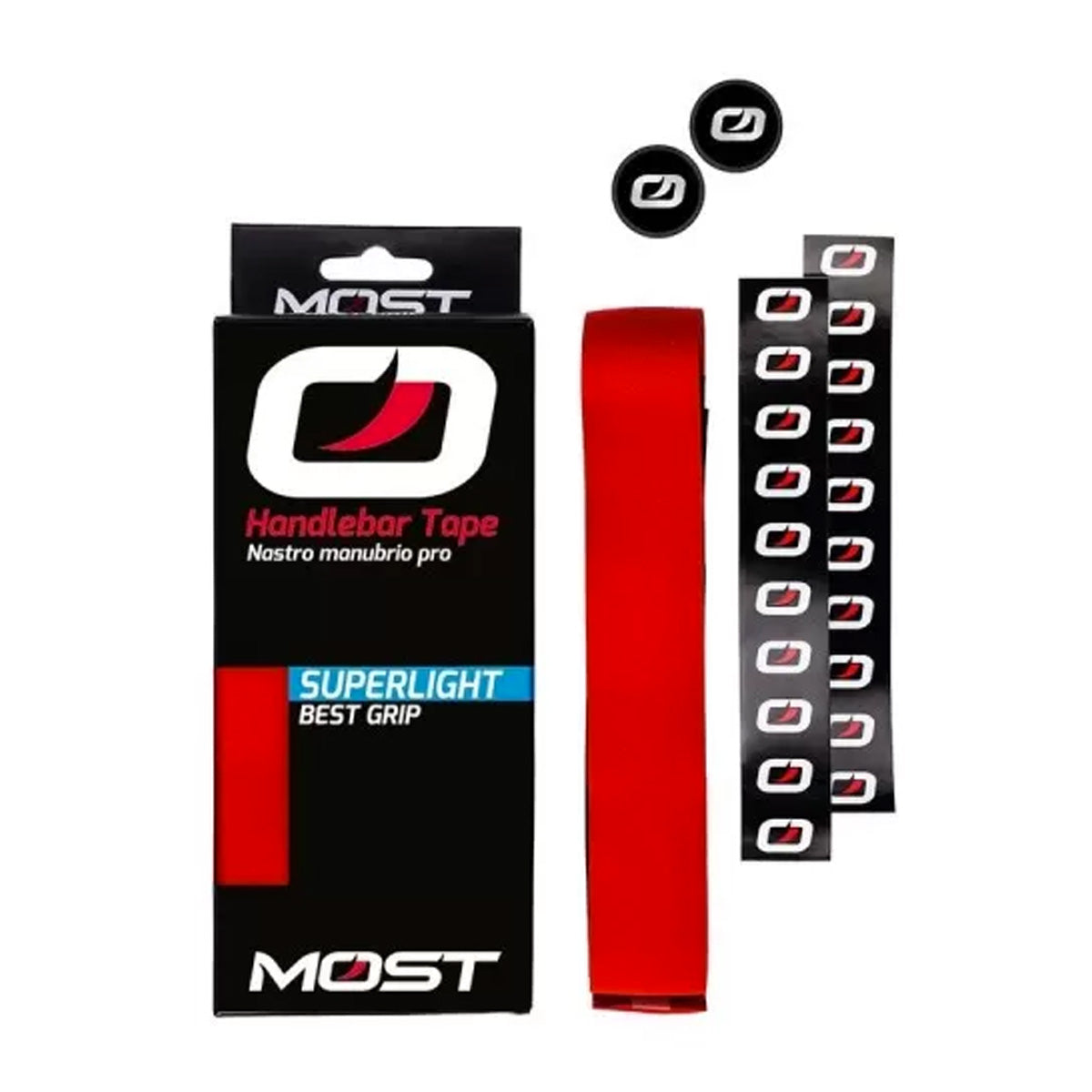 Nastro Manubrio MOST Superlight Best Grip - Rosso - O