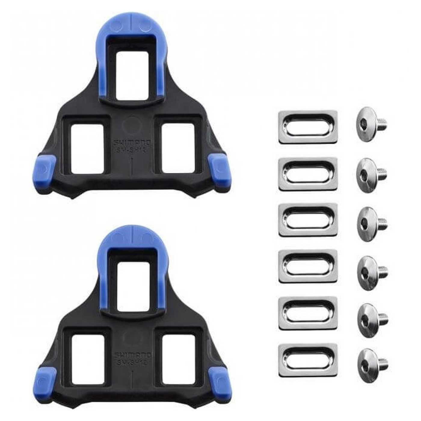 Tacchette SPD-SL Shimano - Nero/Blu - N