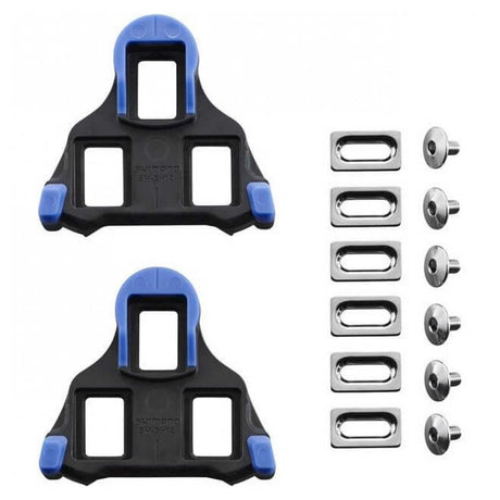 Tacchette SPD-SL Shimano - Nero/Blu - N