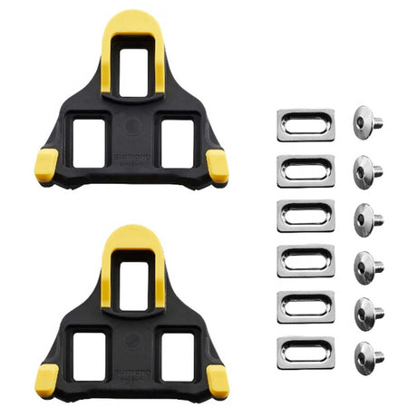 Tacchette SPD-SL Shimano - Nero/Giallo - A