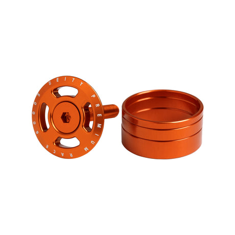 Tappo serie sterzo Deity Crosshair - Arancione - I