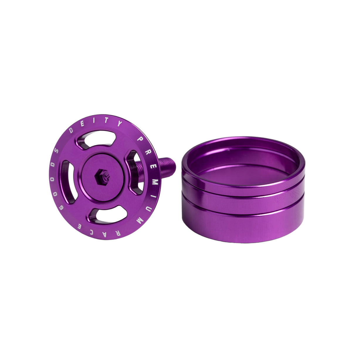 Tappo serie sterzo Deity Crosshair - Viola - P