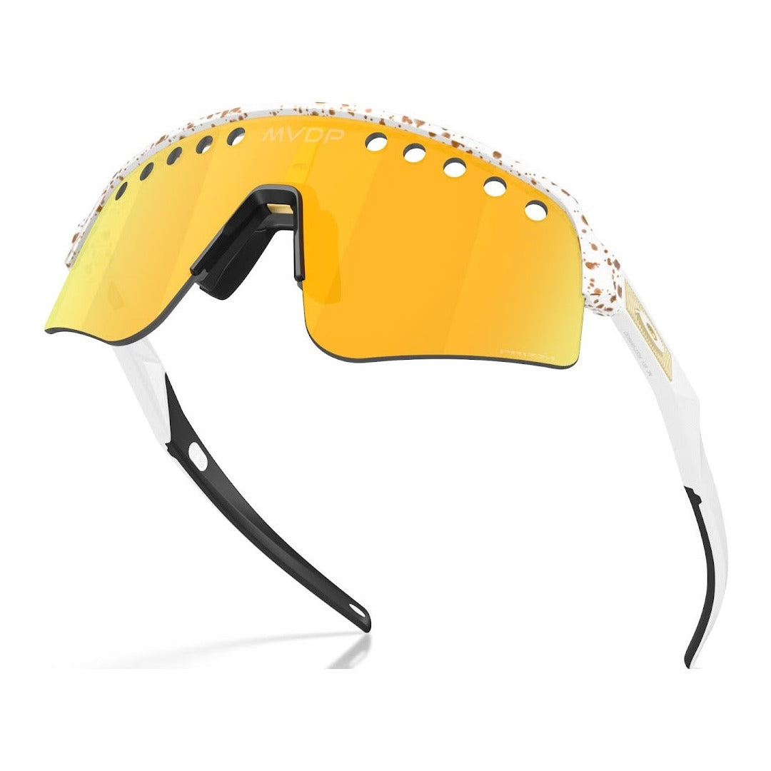 Occhiali Oakley Sutro Lite Sweep - MVDP Red/Gold Splatter Prizm 24k - H
