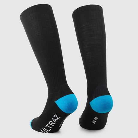 Calze Assos Ultraz Winter FUGU - Nero - M