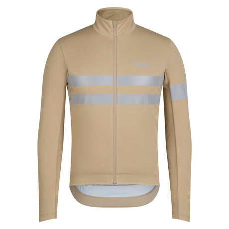 Maglia maniche lunghe Rapha Brevet Windstopper - Beige - B