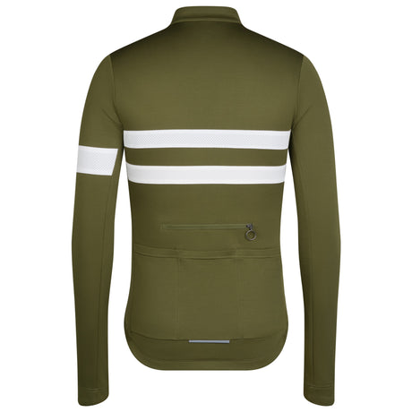 Maglia maniche lunghe Rapha Brevet - Verde - P