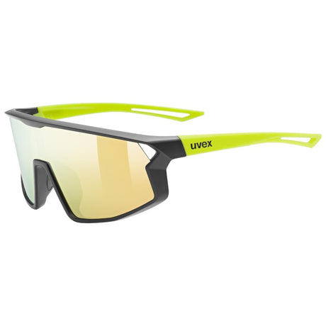 Occhiali Bambino Uvex Skyryse - Black yellow Mirror yellow - M