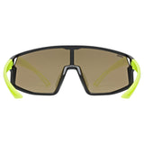 Occhiali Bambino Uvex Skyryse - Black yellow Mirror yellow - P