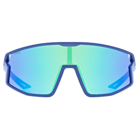 Occhiali Bambino Uvex Skyryse - Blue matt Mirror green - Q