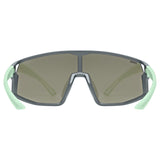 Occhiali Bambino Uvex Skyryse - Grey green Mirror Blue - L