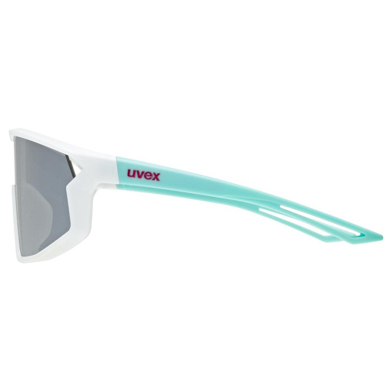 Occhiali Bambino Uvex Skyryse - White Green Mirror Silver - O