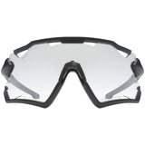 Occhiali Uvex Sportstyle 228 V - Black Mat Supravision Silver - L