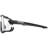 Occhiali Uvex Sportstyle 228 V - Black Mat Supravision Silver - M