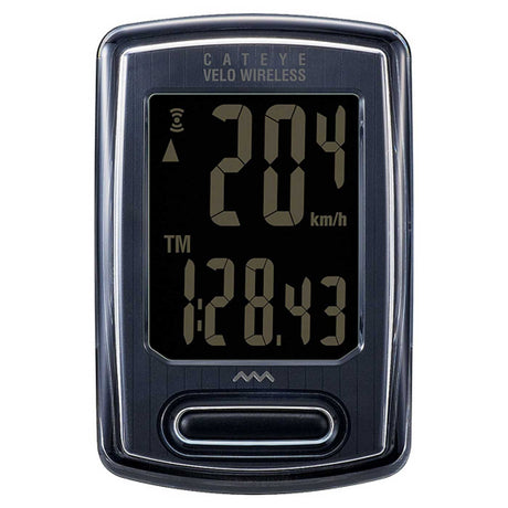 Ciclocomputer Cateye Velo Wireless Stealth Edition - Nero - H