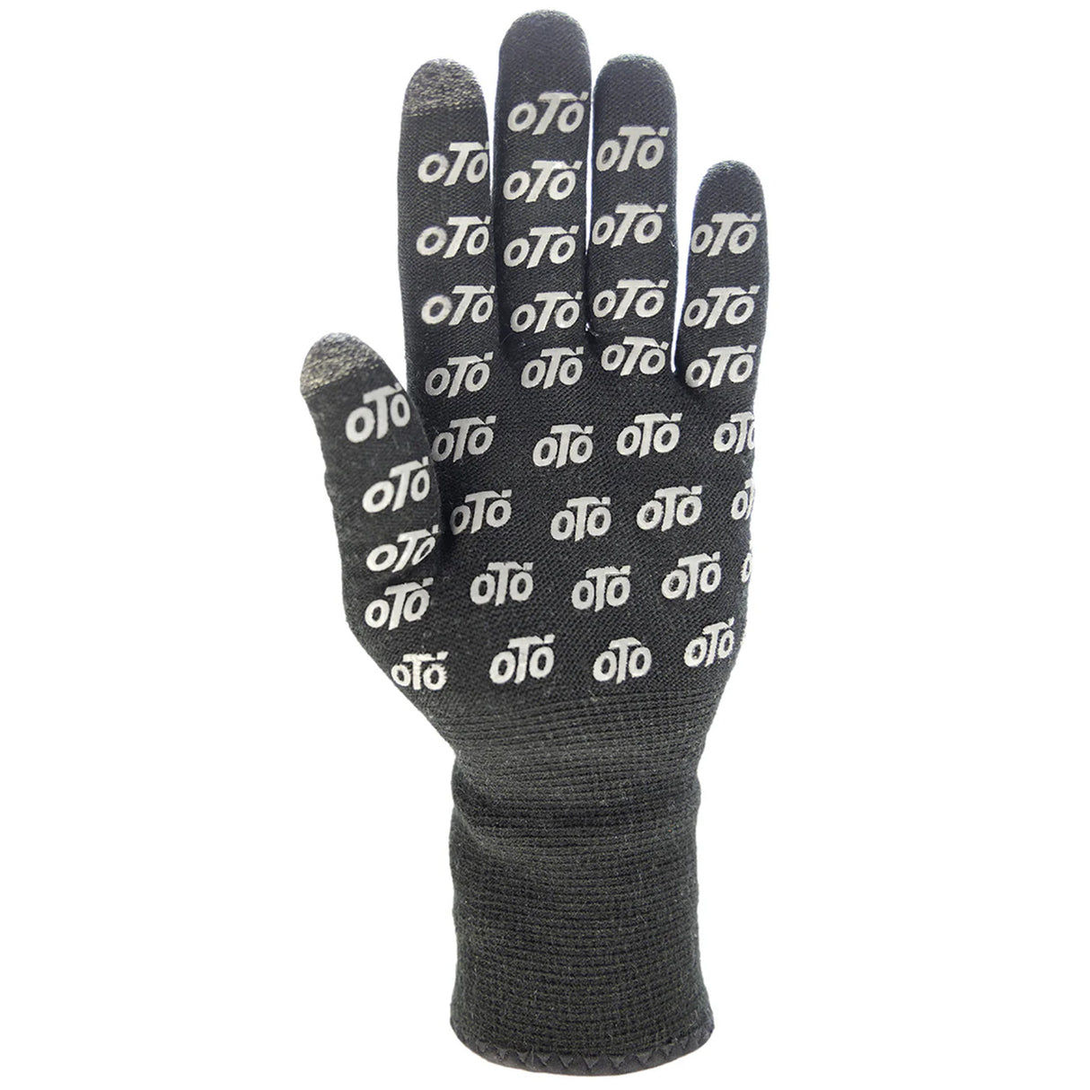 Guanti Velotoze Knitted Waterproof - Nero - A
