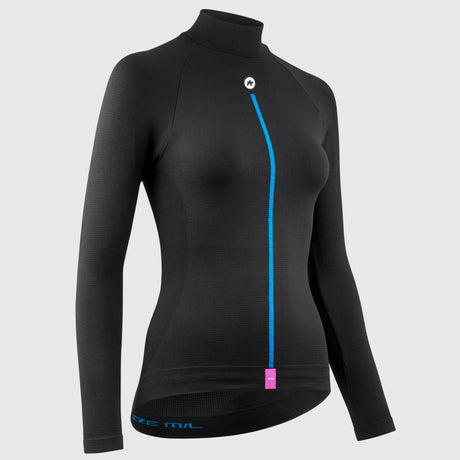 Maglia intima donna maniche lunghe Assos Winter LS Skin P1 - Nero - A