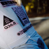 Maglia donna maniche lunghe Q36.5 Gregarius Hybrid Light Retrofuture - Bianco - Q