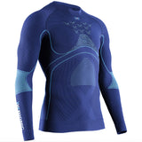 Maglia intima maniche lunghe X-Bionic Energy Accumulator 4.0 Round - Blu - D