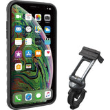 Custodia Topeak RideCase per iPhone XS Max nera/grigia con supporto - E