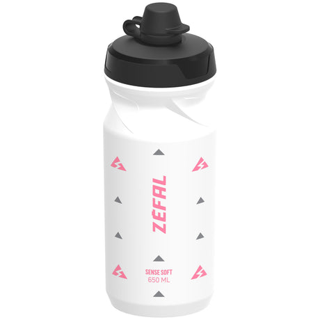 Borraccia Zefal Sense Soft No Mud 650 ml - Bianco - O