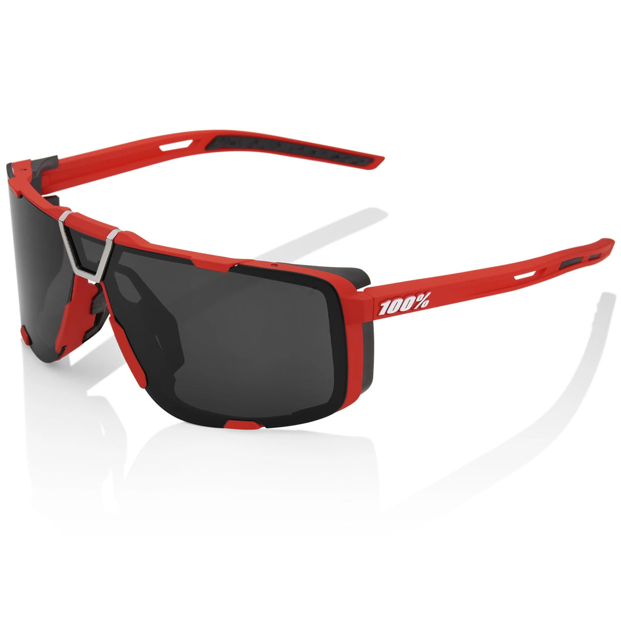 Occhiali 100% Eastcraft - Soft Tact Red Black Mirror - Q