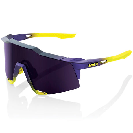 Occhiali 100% Speedcraft - Matte Metallic Digital Brights Dark Purple - I
