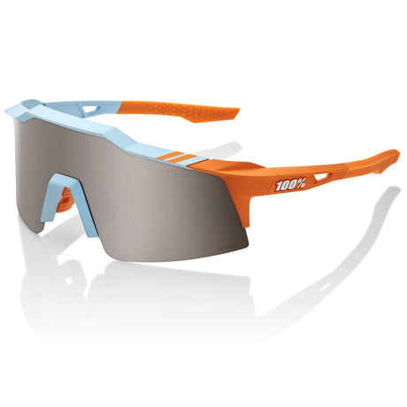 Occhiali 100% Speedcraft SL - Soft Tact Two Tone HiPER Silver Mirrror - Q