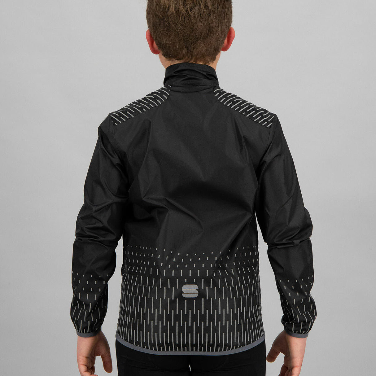 Mantellina Bambino Sportful Reflex - Nero
