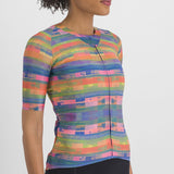 Maglia donna Sportful Glitch Bomber - Arancio - B
