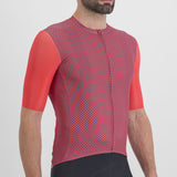 Maglia Sportful Checkmate - Rosso viola - M