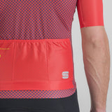 Maglia Sportful Checkmate - Rosso viola - O
