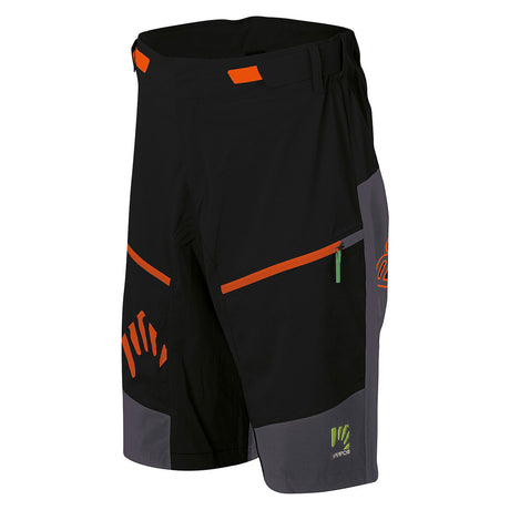 Pantaloncini Karpos Rapid Baggy - Nero arancio - M